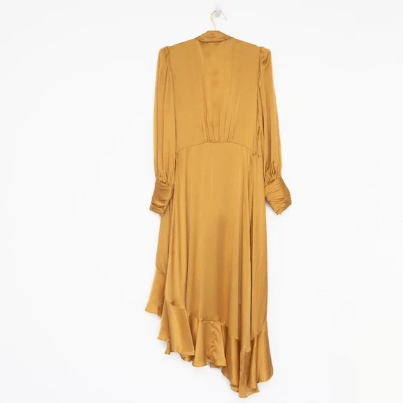 Zimmermann. Silk Wrap Midi Dress. - Picture 3 of 15